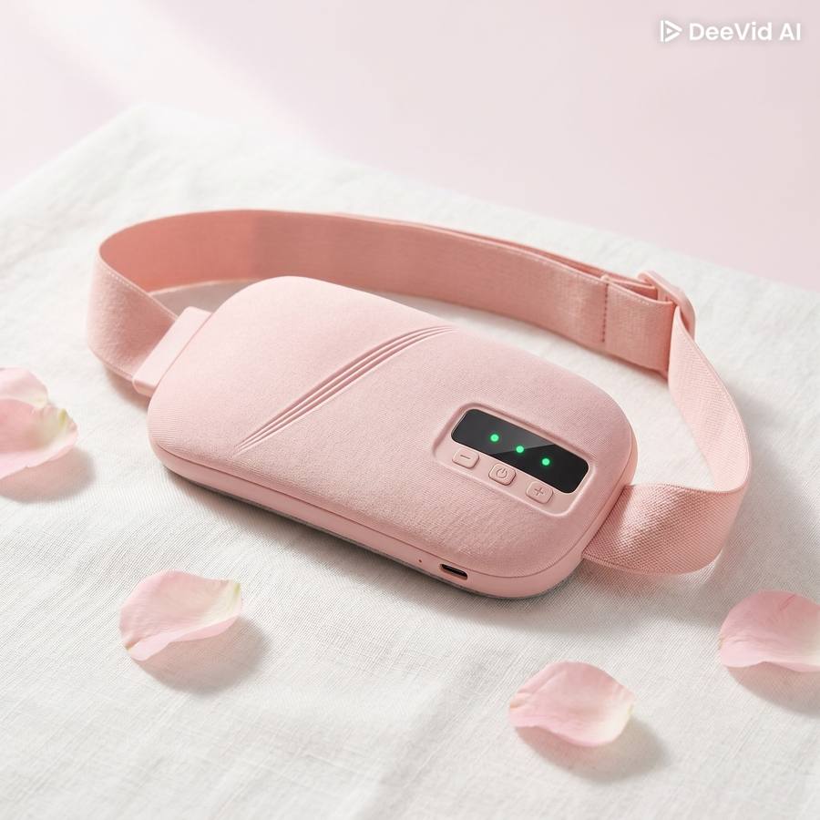 ReliBelt Blush Pink Period Heating Belt